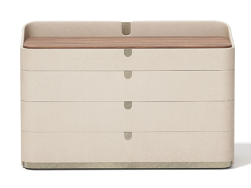 SUITE - Leather chest of drawers by Capital Collection - view 2
